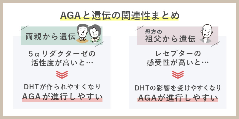 AGAと遺伝の関連性まとめ