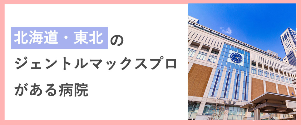 北海道・東北でジェントルマックスプロ医療脱毛ができる場所北海道・東北